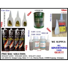 ADVERTISING GLUE